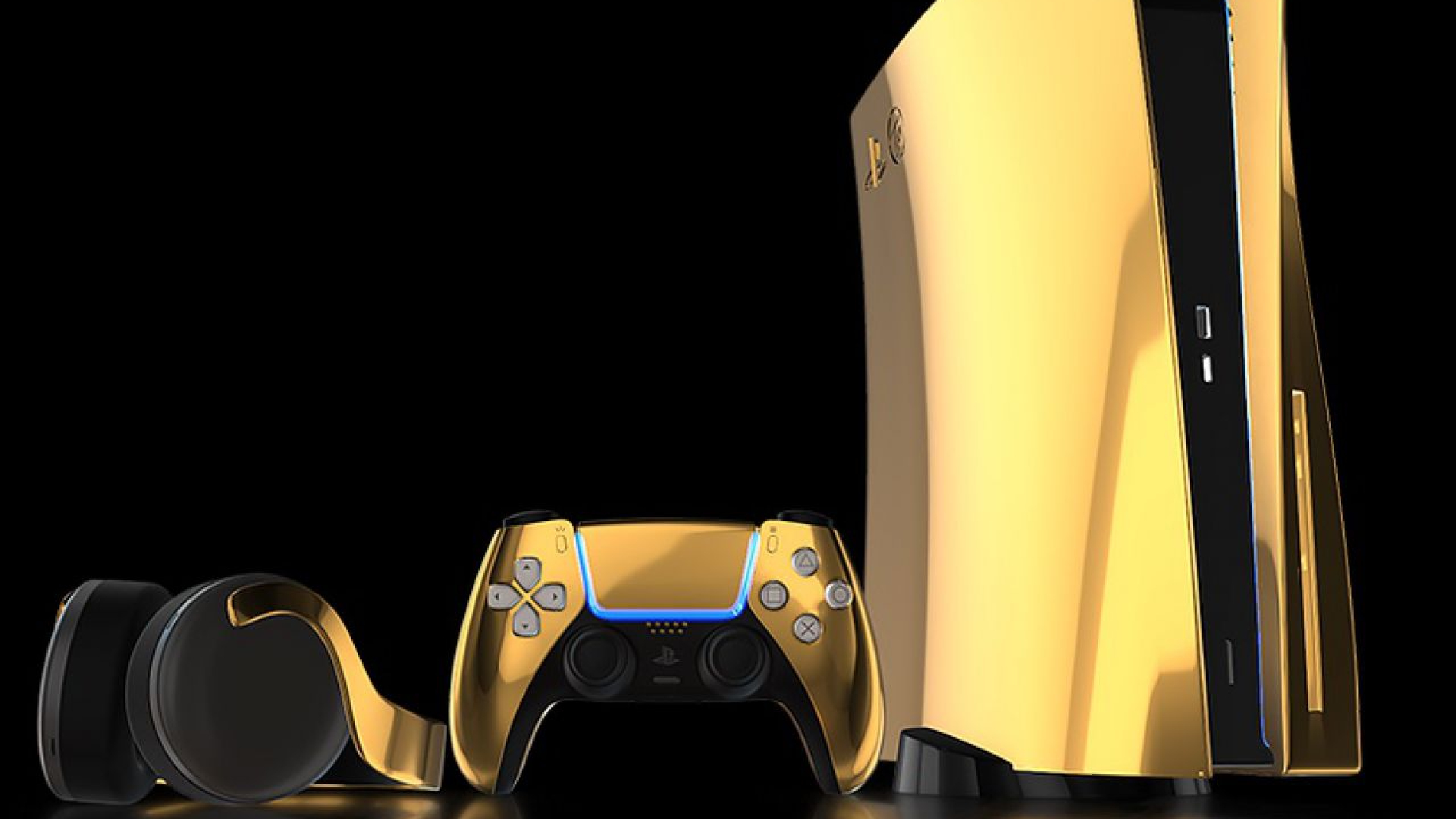 La PS5 cromata con 20 kg d'oro è il gadget russo dell'inverno 2021